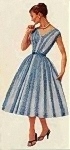 Woman's dress, 1957