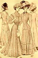 Women's dresses 1908